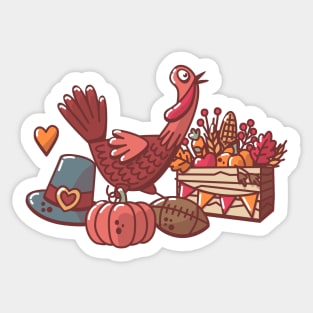 Thanksgiving day Sticker